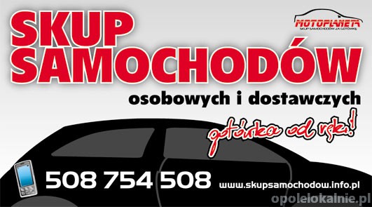 Odkupimy Twoje auto - Skup samochodów Opole