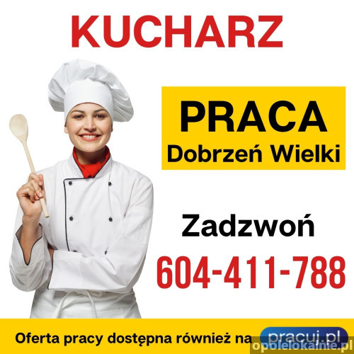 Kucharz | PRACA w restauracji | Opole (okolice)